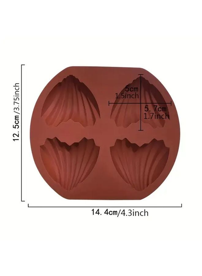 4pcs Silicone Baking Molds For Cake Chocolate Soap Making Food Grade High Temperature Resistant - Image 5